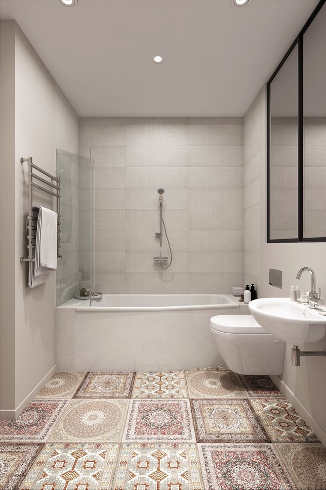 Дизайн-проект однокомнатной квартиры студии, площадью 40,4м.кв., в ЖК «Эталон» д