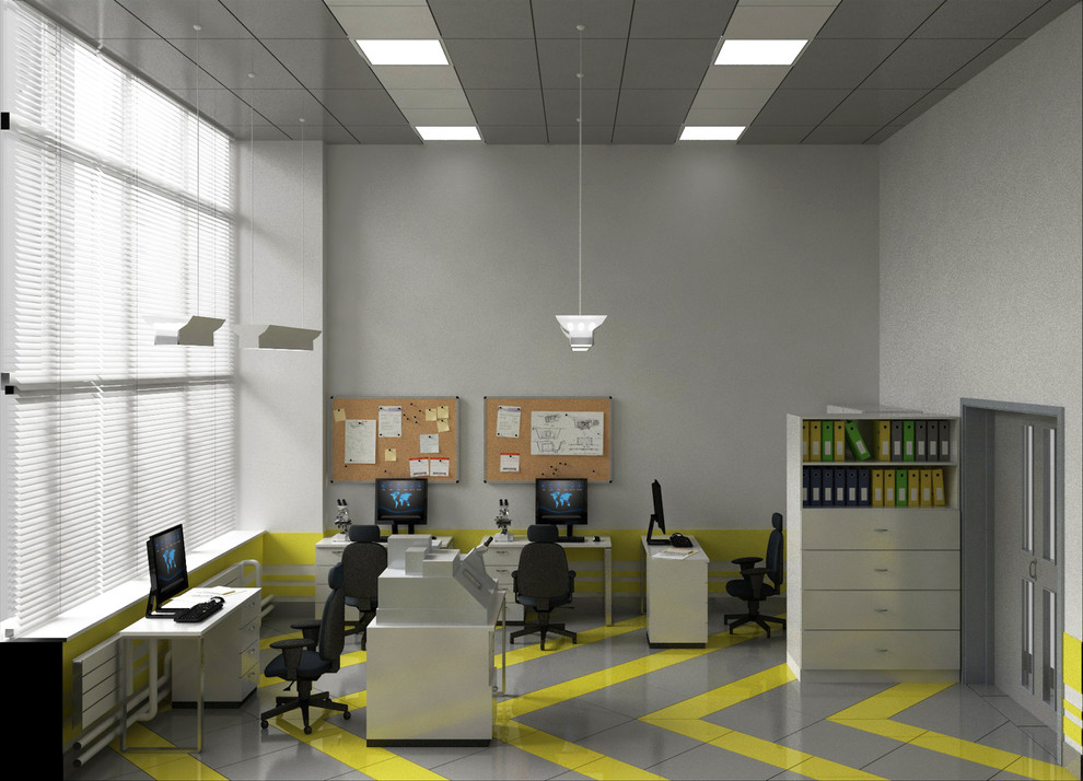 Промышленный дизайн цехов и лаборатории в НИМИ имени В. В. Бахирева