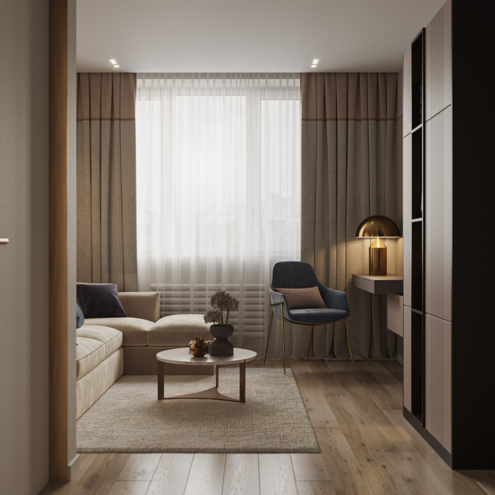 Zefir. Дизайн-проект квартиры, 60 кв.м