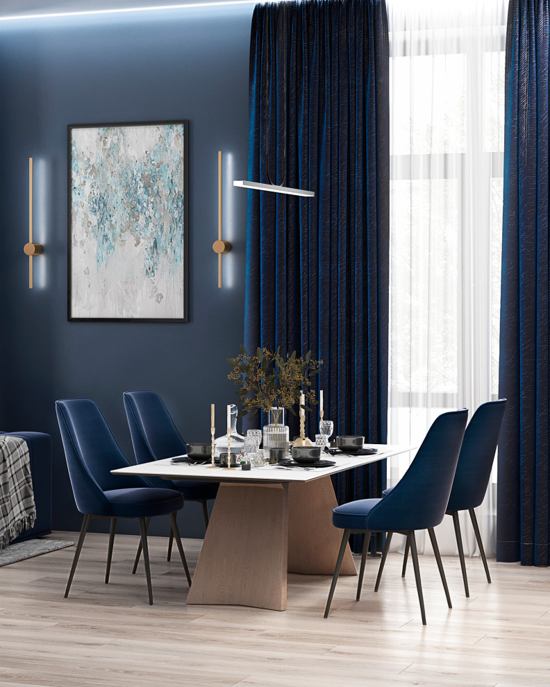 Обложка проекта: Проект для молодой девушки Москва " Оттенки синего"