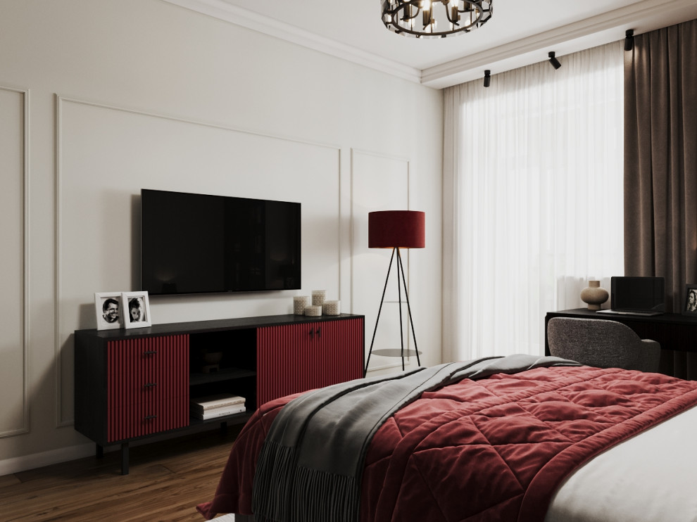 Дизайн интерьера трехкомнатной квартиры "Квартира в стиле современная классика"