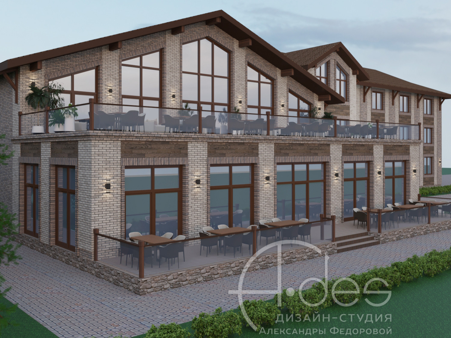 Обложка проекта: Гостиничный комплекс