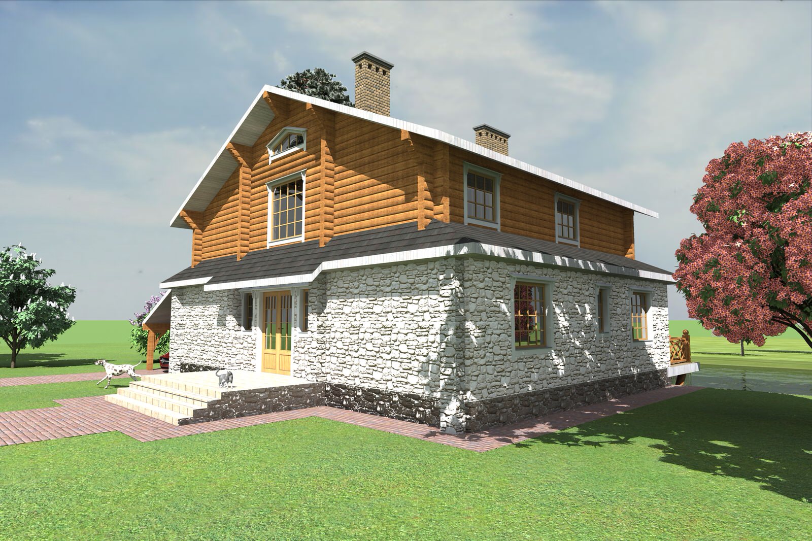 Деревянные строения