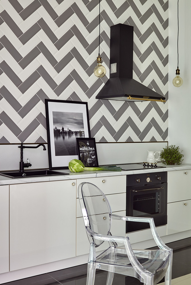 Квартира с шевроном / Chevron interior