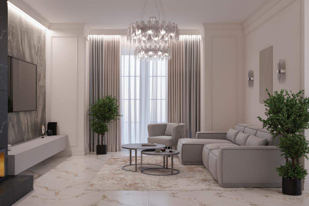 Кухня-гостиная 60 кв.м