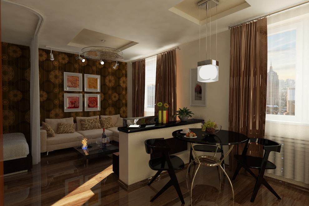 Обложка проекта: Дизайн проект квартиры студии