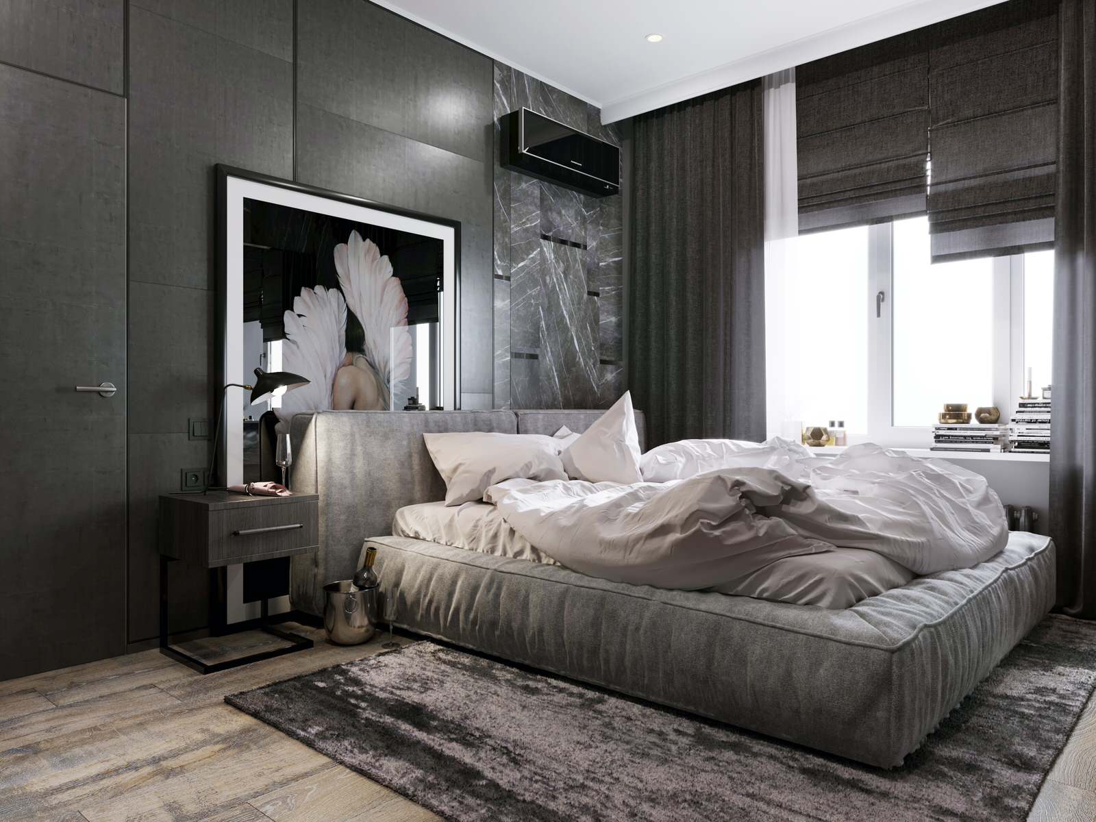 Спальня для молодой пары