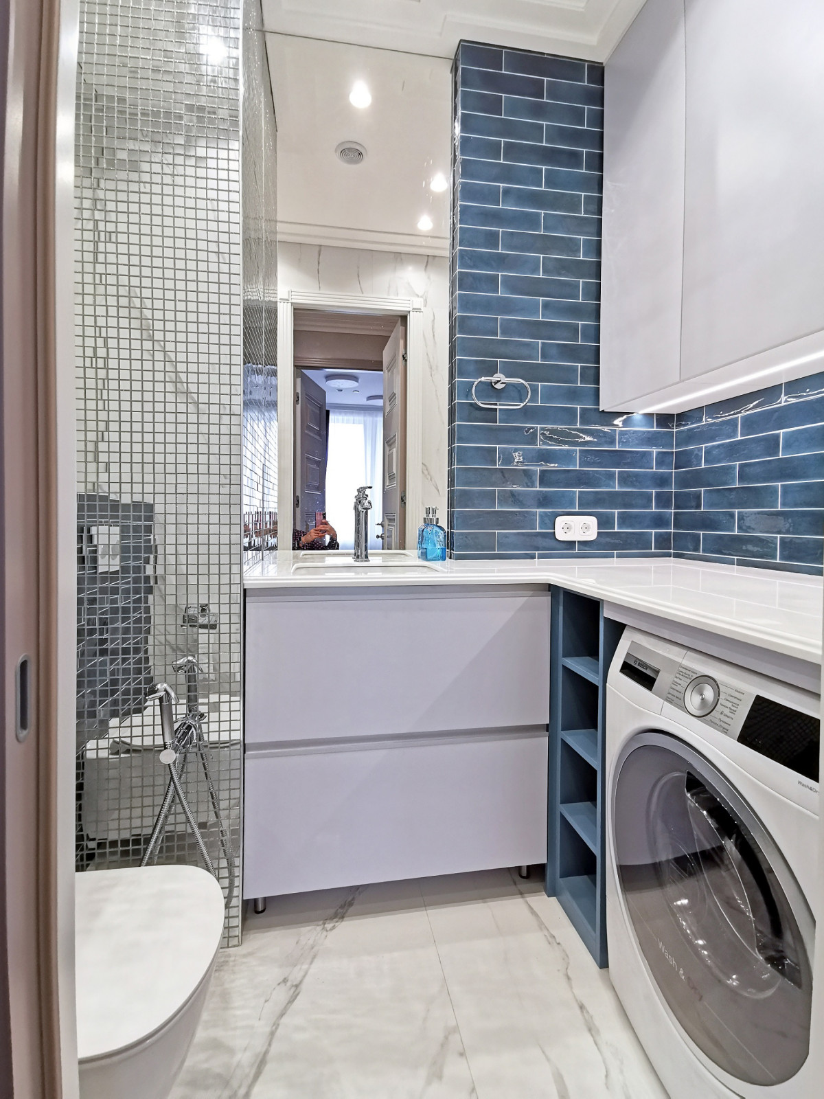 Волга. Мебель для постирочной.