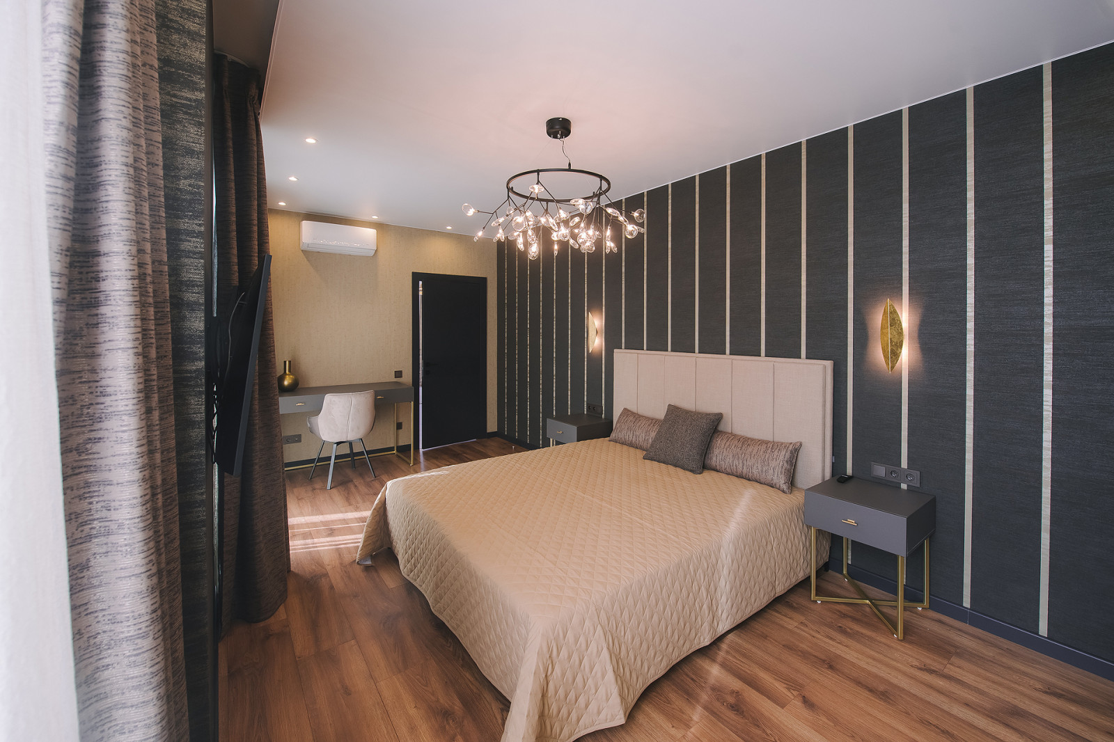 Фото дизайна интерьера готовой квартры