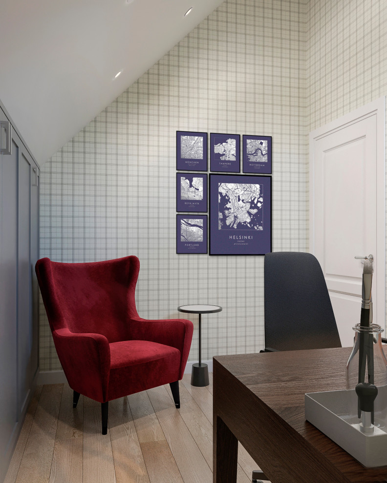 Интерьер загородного дома в Подмосковье