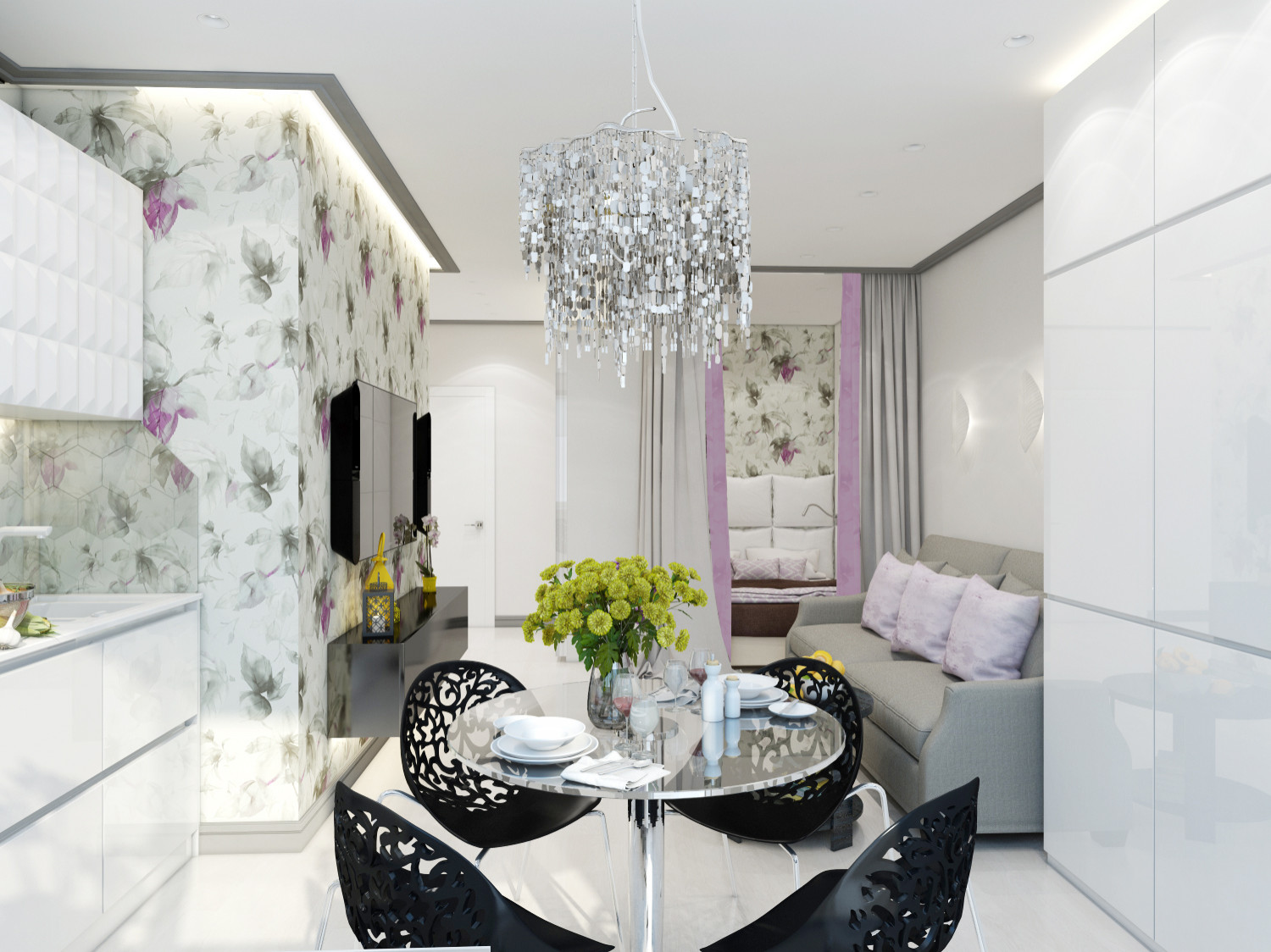 Контрасты и акварель