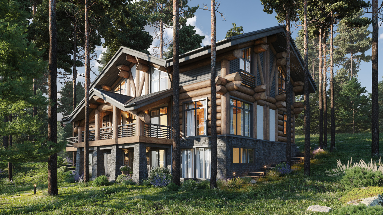 Трогательный дом с брутальным характером