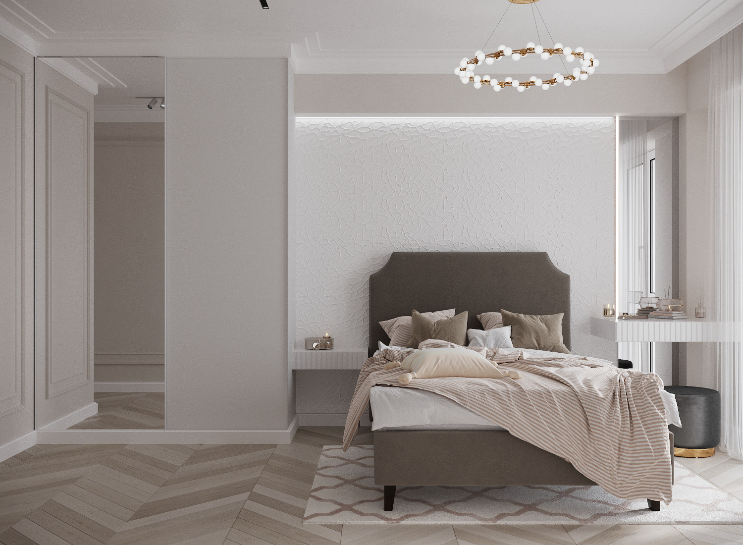 Дизайн-проект частного дома в стиле неоклассика