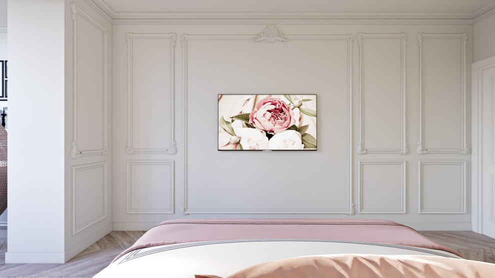 Interior design of a 3-room apartment Zaporozhye