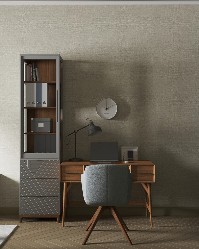 Гостиная с яркими акцентами