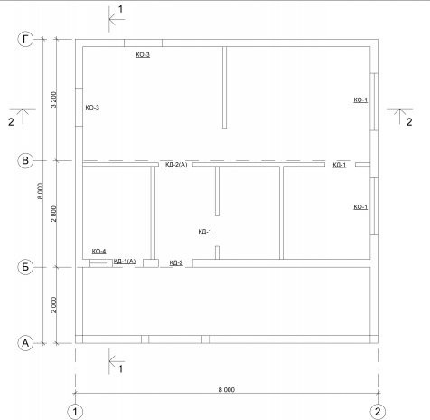 Каркасный индивидуальный дом [015.14]