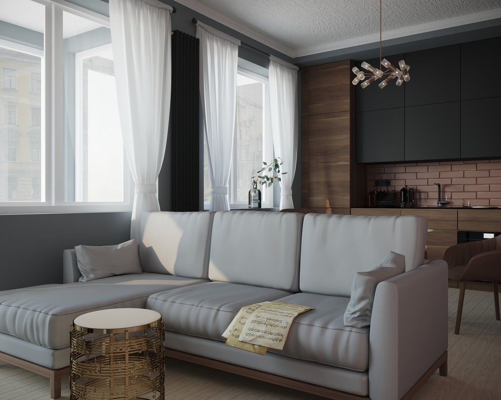 Обложка проекта: Квартира в Петербурге для студентки муз.училища