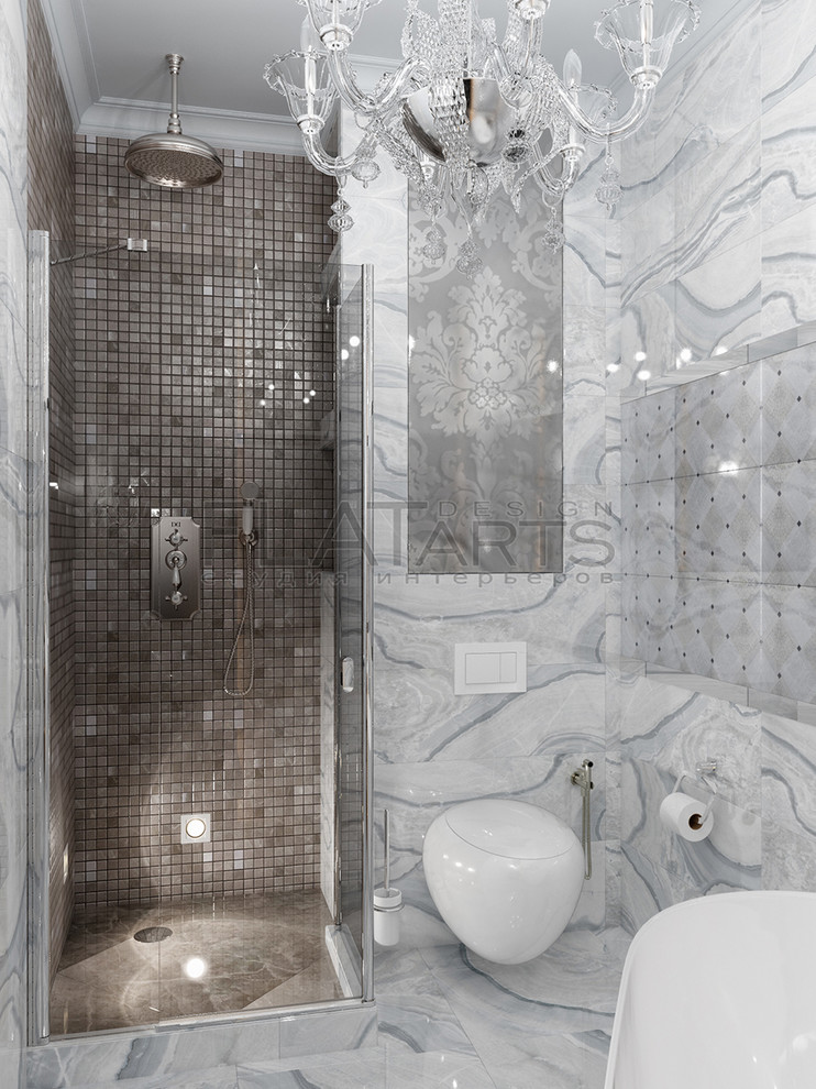 Дизайн 2-ной кв. 70 кв.м в стиле арт-деко