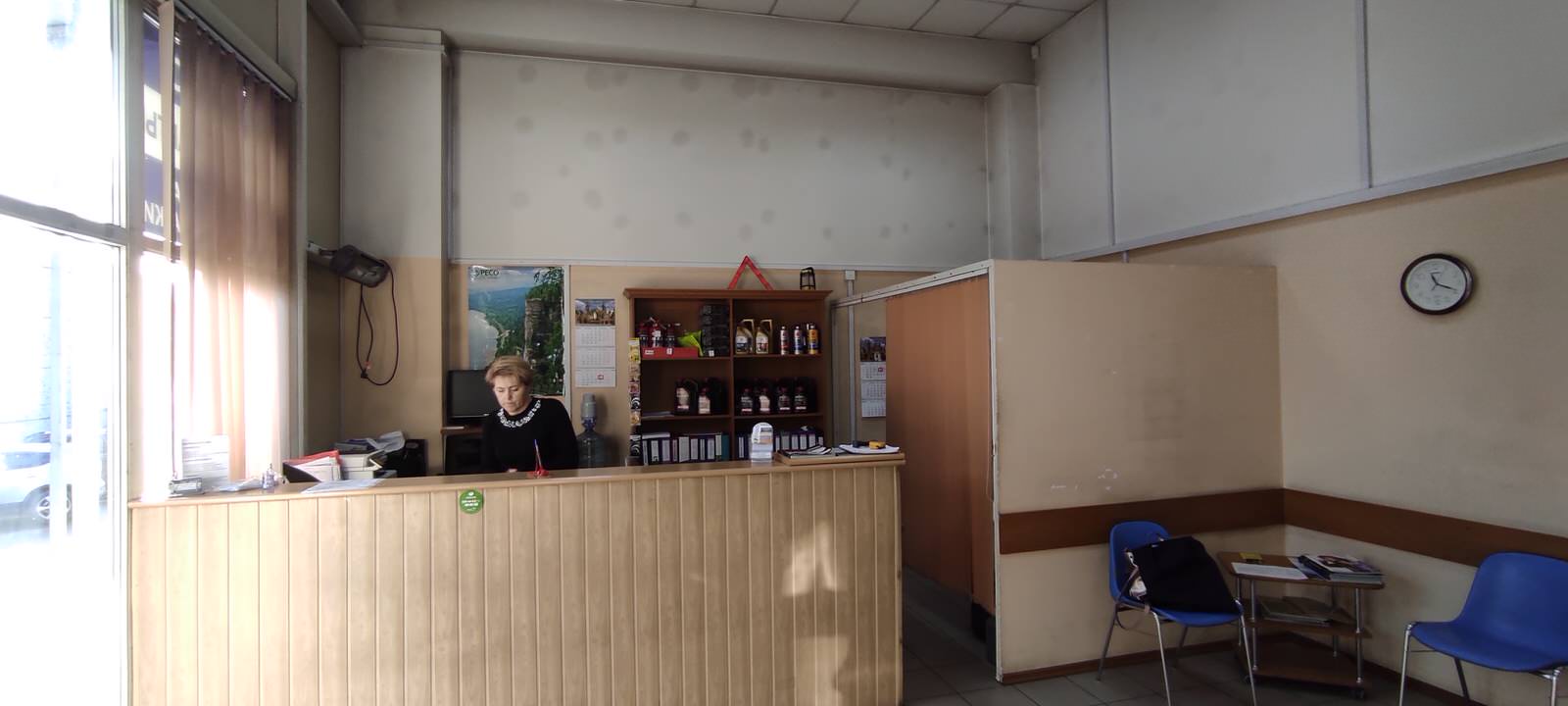 Рецепция автосервиса