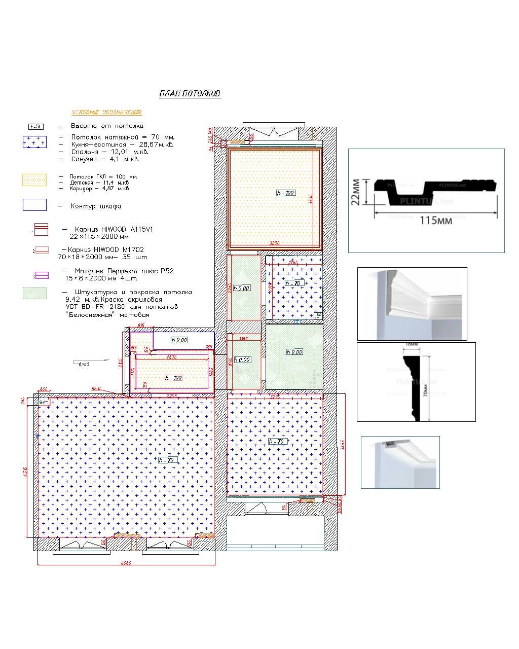Проект городской квартиры для семьи с одним ребенком
