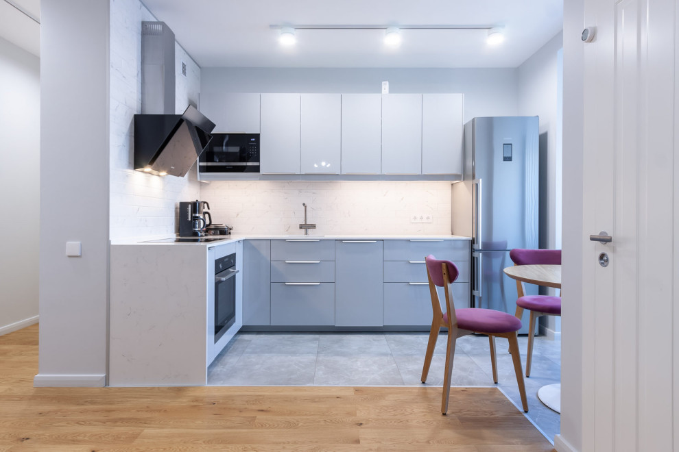 Ремонт и отделка 2-х комнатной квартиры под ключ в Спб в скандинавском стиле