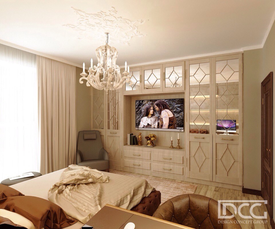 Дизайн интерьера в американском стиле.