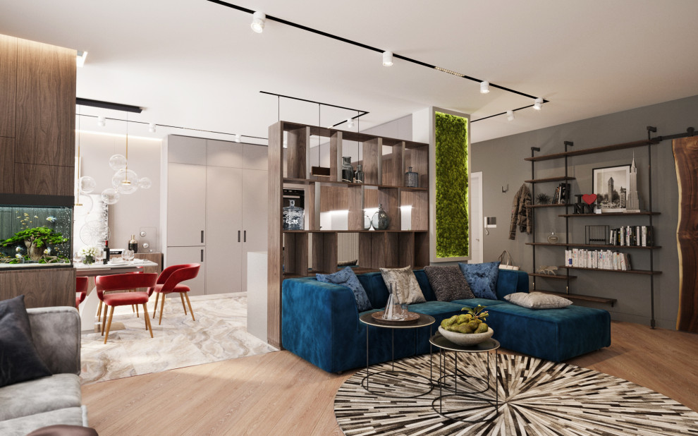 Обложка проекта: Дизайн современной семейной квартиры