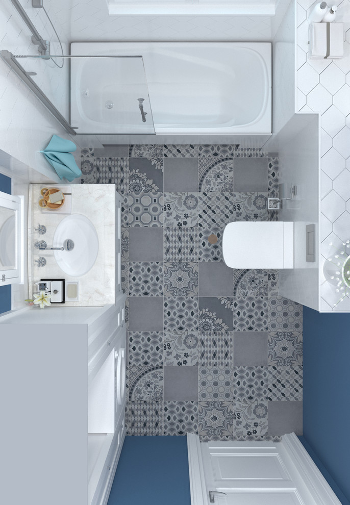 Ванная в скандинавском стиле