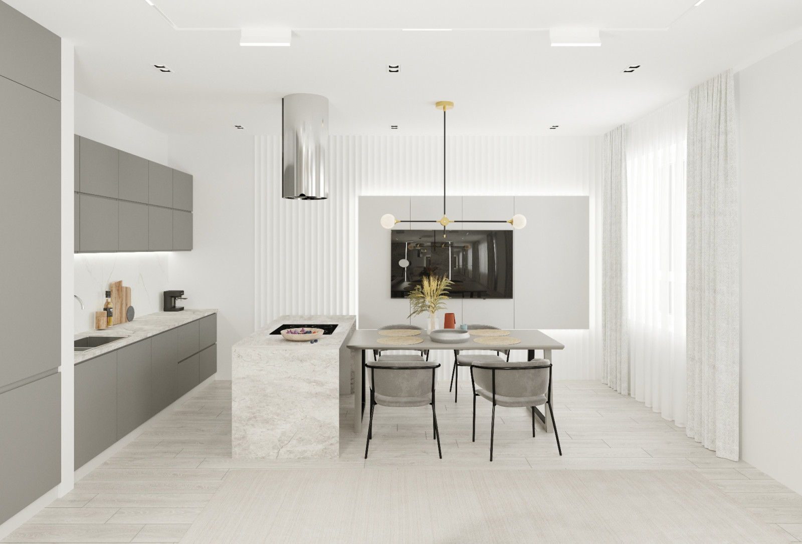 Обложка проекта: Интерьер квартиры в ЖК Аристократ Уфа