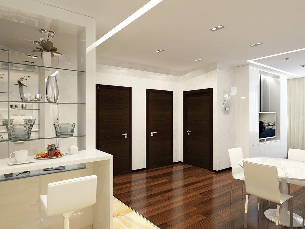 Luce Argento Apartment Interior in Modern Style