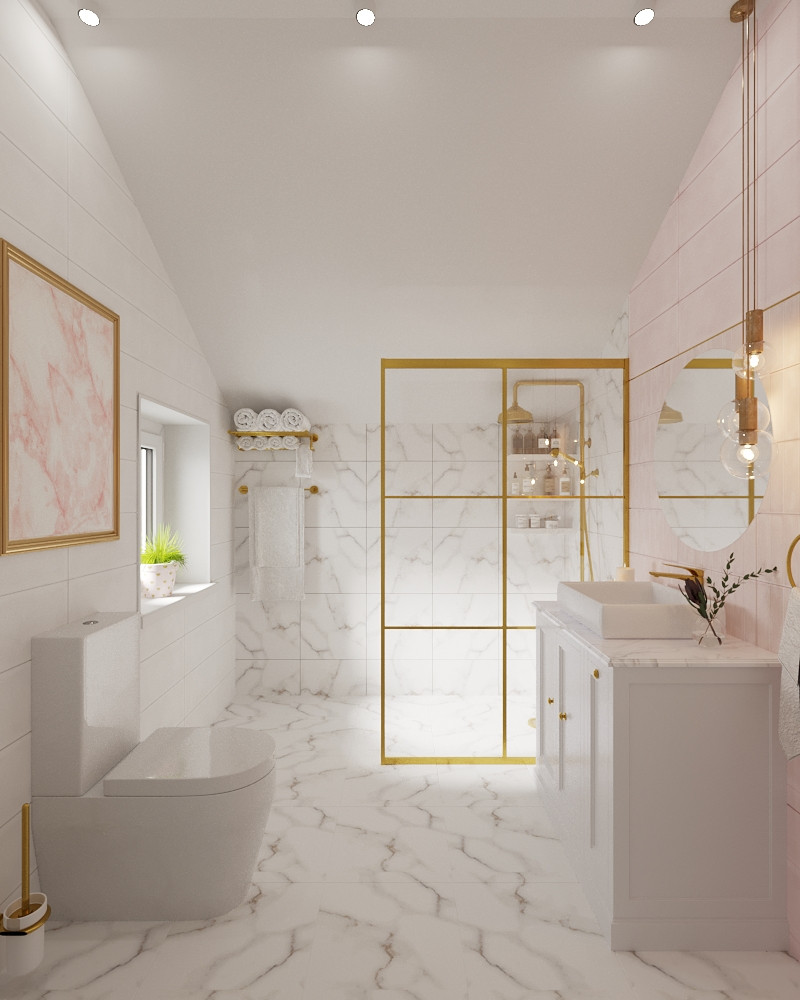 Обложка проекта: Санузел в коттедже