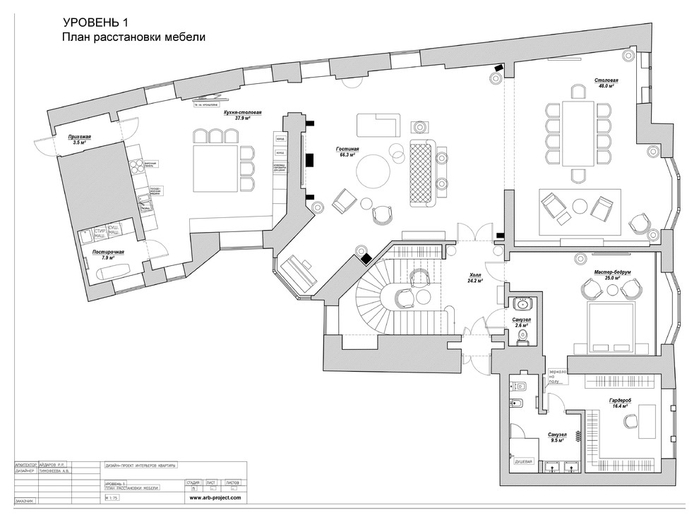 ЖК "Пречистенка,13"   520 кв.м.