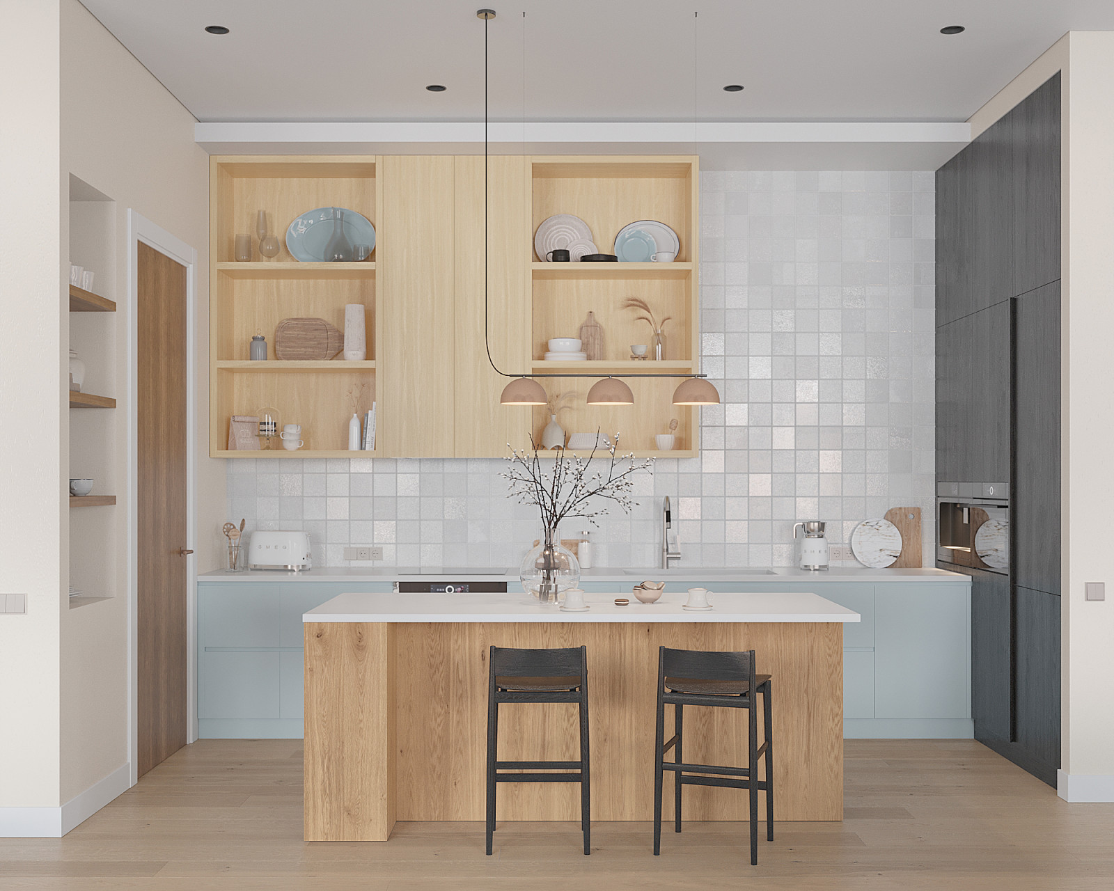 Вневременной дизайн для большой семьи