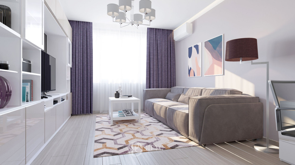 Дизайн интерьера двухкомнатной квартиры