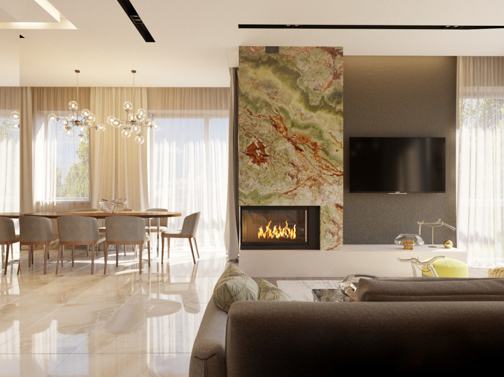 Обложка проекта: Дом в сосновом лесу