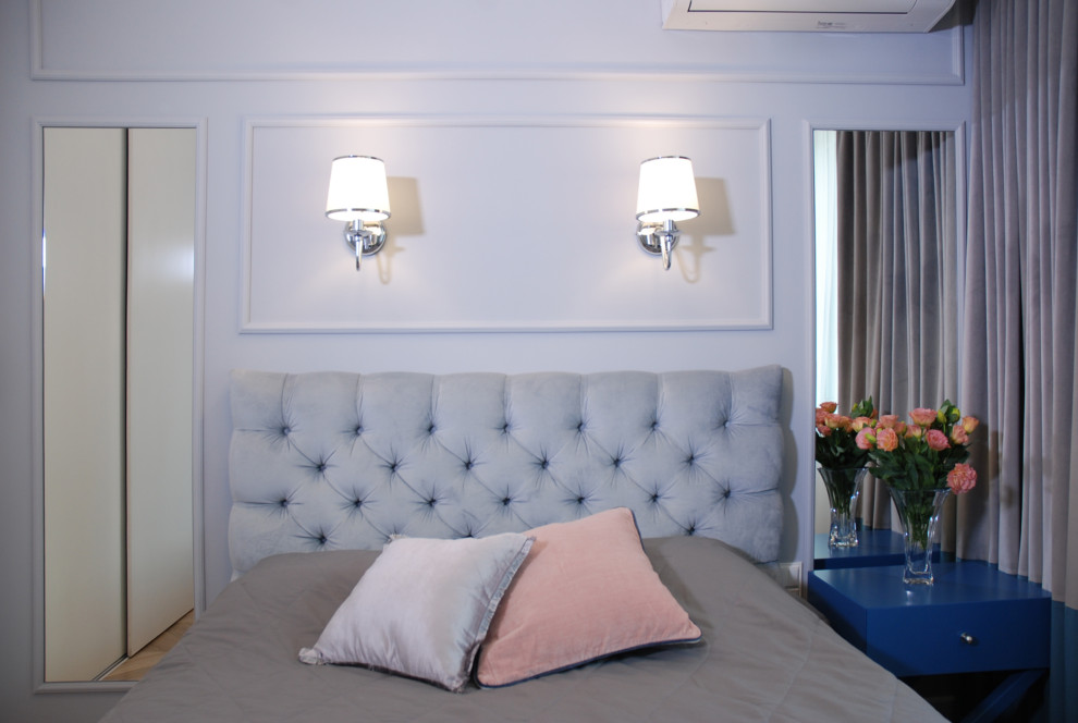 Проект 4-х комнатной квартиры в нежных тонах