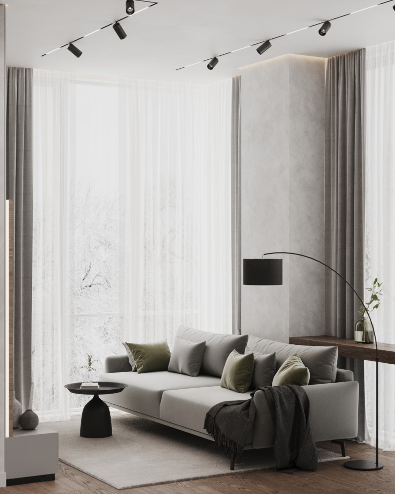 Дизайн проект 3 комнатной квартиры - ЖК ЗИЛАРТ