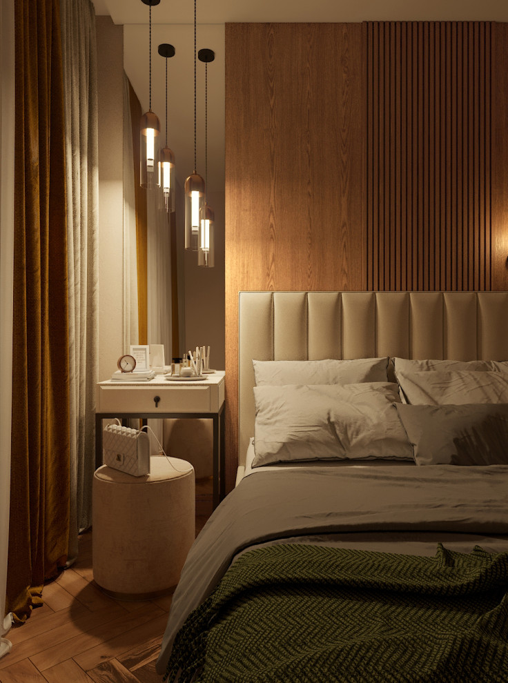 Современный интерьер спальни