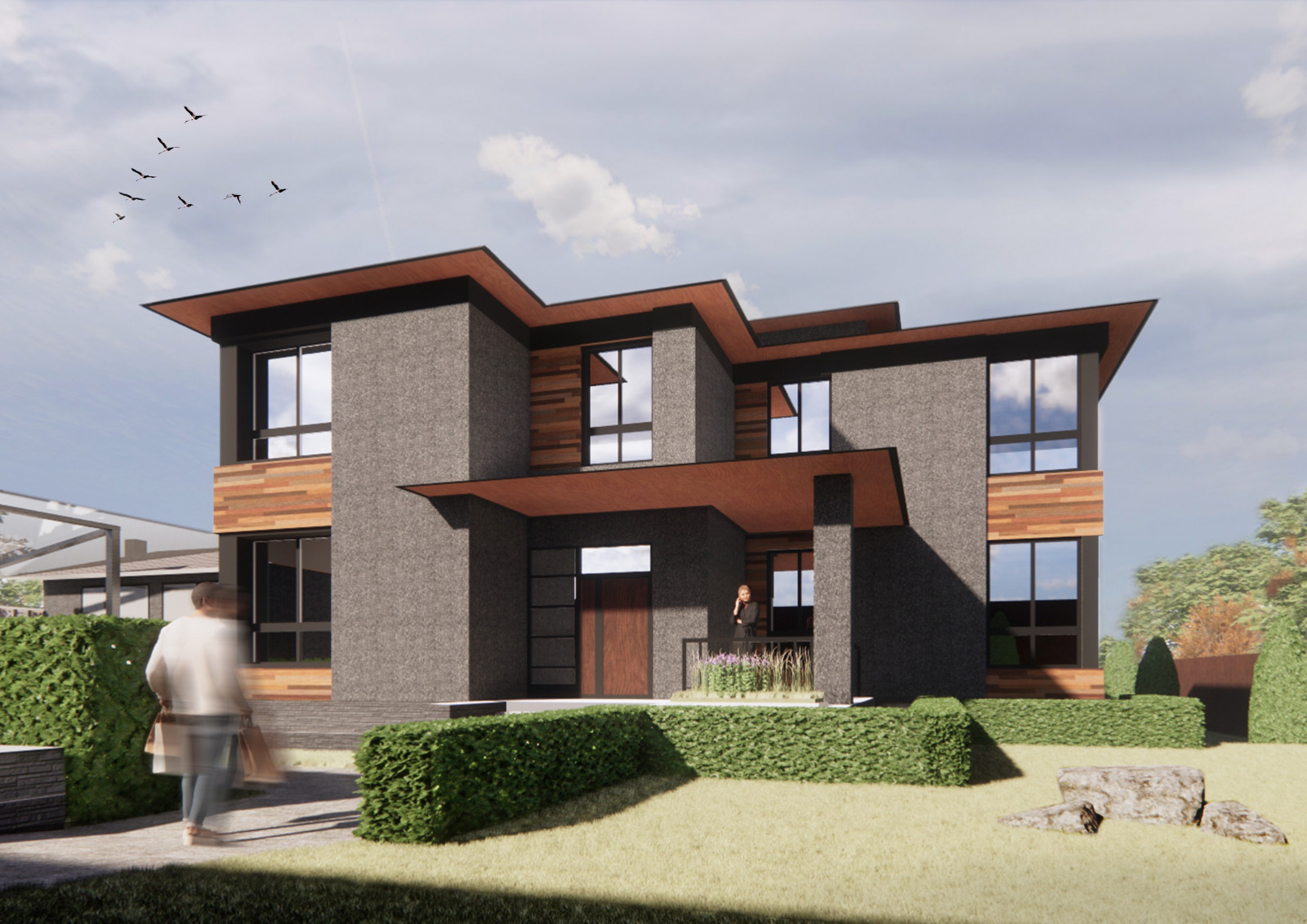 Обложка проекта: Загородный дом, д. Никульское