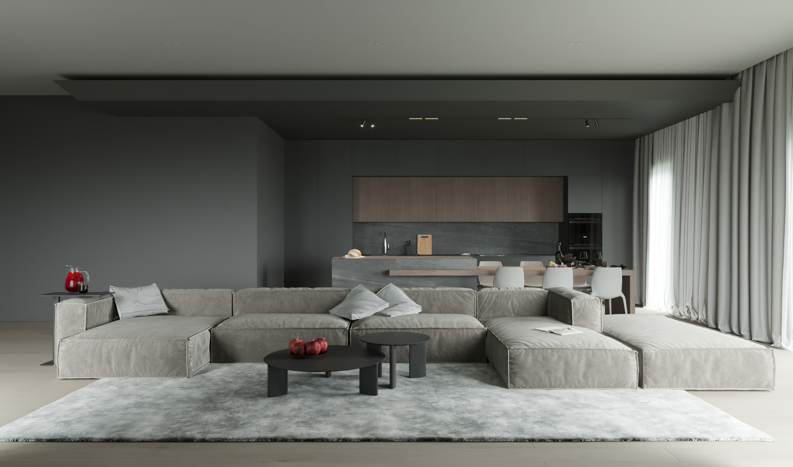 HL 2112   |   Кухня-гостинная