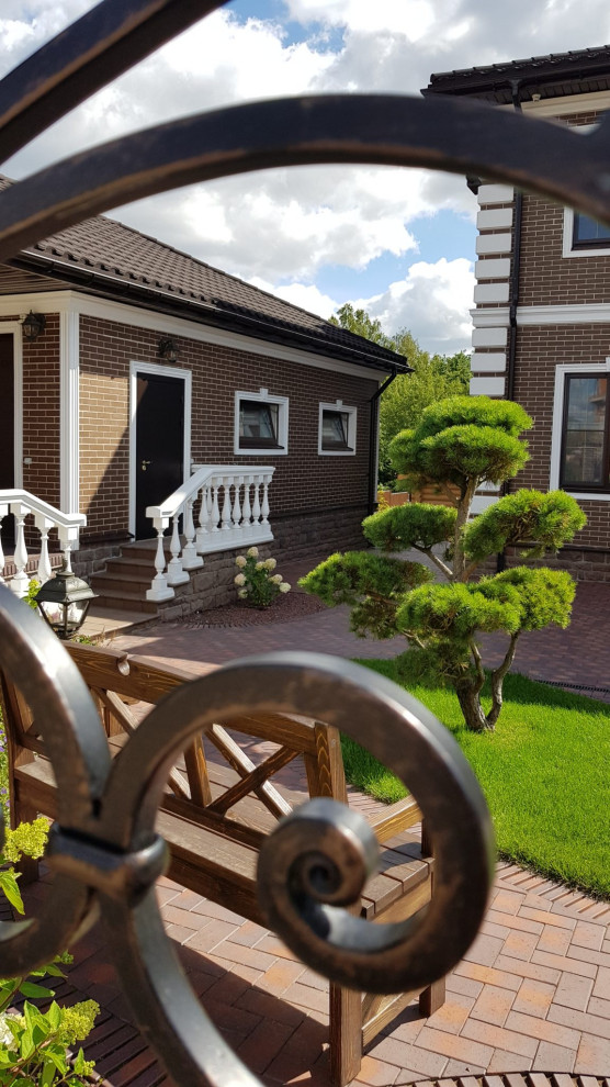 Дизайн участка с уклоном более 7 м.