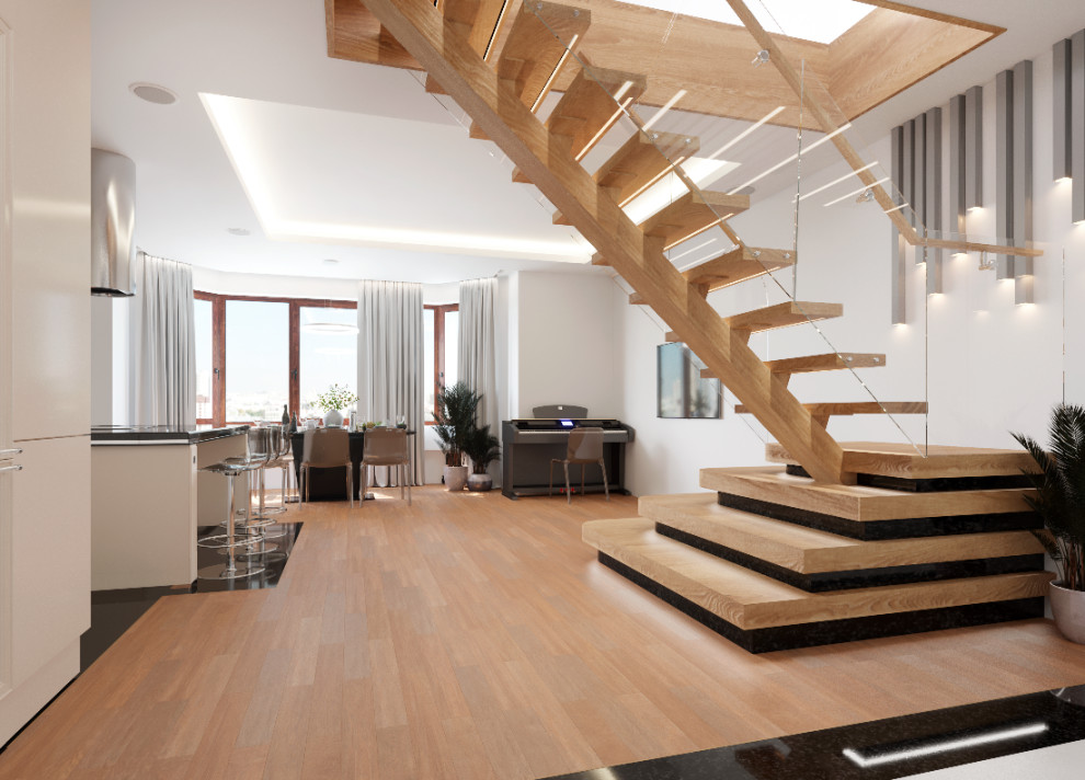 Двухэтажная квартира в Москве