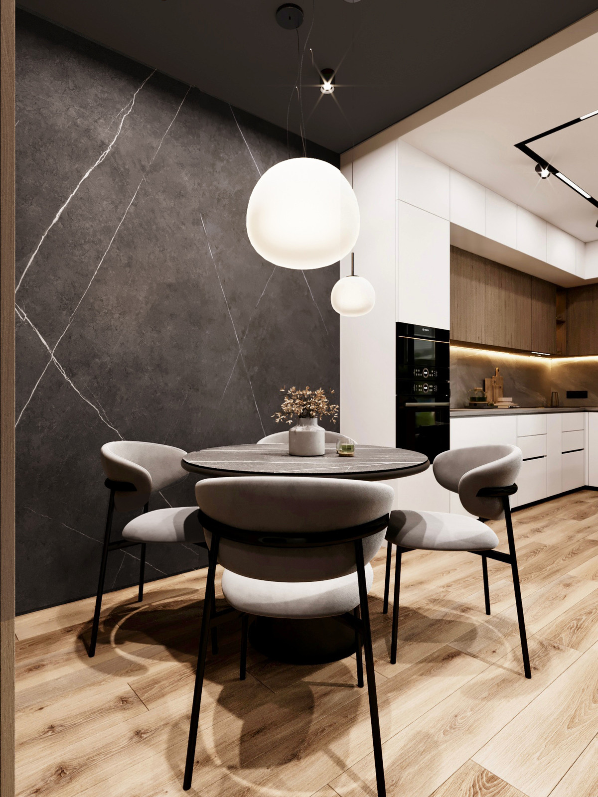 Проект жилой квартиры в г. Казань ЖК Манхеттен