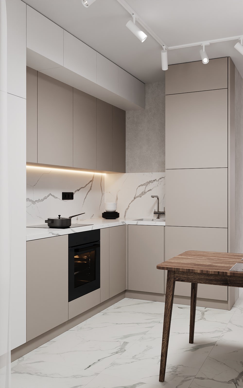 Дизайн интерьера для квартиры в ЖК Лица