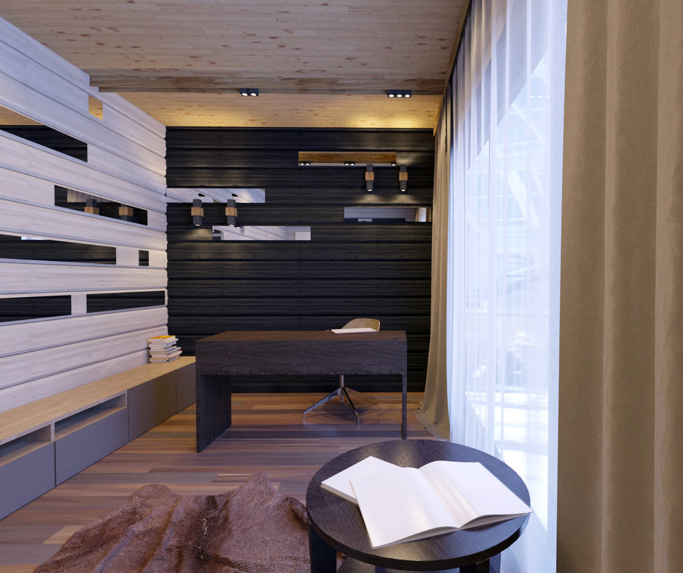 Интерьеры дома из бруса