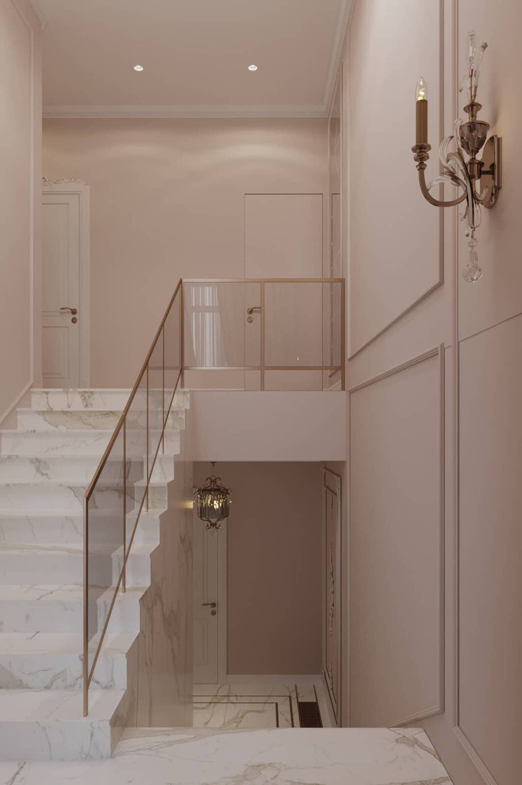 Дизайн и ремонт таунхауса в ЖК «Николинские ключи» — Роскошь вне времени