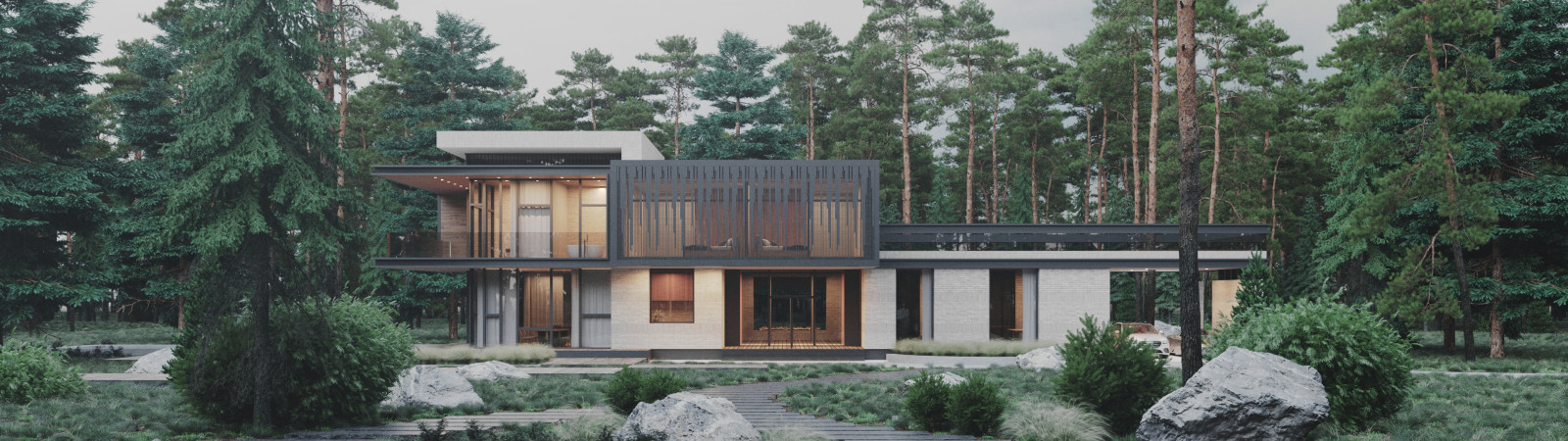 Обложка проекта: Дом с динамическим фасадом