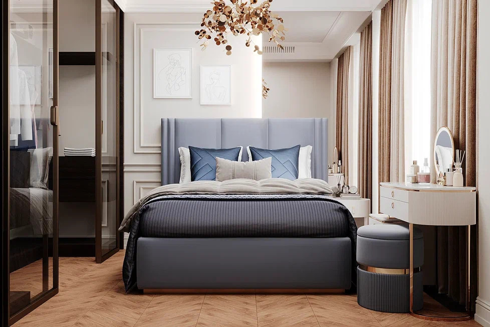 Квартира бизнес класса в стиле неоклассика