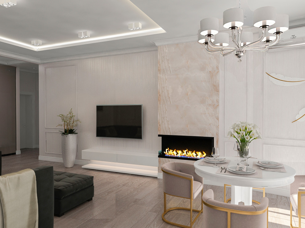 Квартира в неоклассике