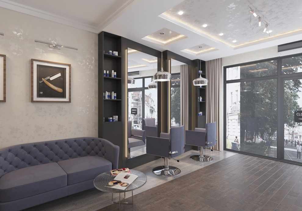 Дизайн-проект мужского салона во Владикавказе по ул.А.Кесаева